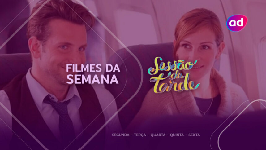 Filme Idas e Vindas do Amor na arte da semana na Sessão da Tarde
