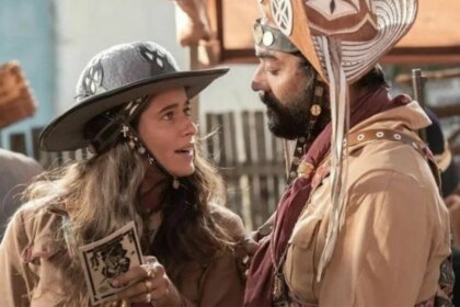 Isadora Cruz e Thomas Aquino são os protagonistas de 'Guerreiros do Sol', na nova produção do Globoplay Novelas