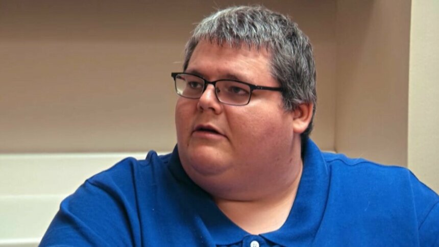 Participante Aaron em trecho do episódio do Quilos Mortais