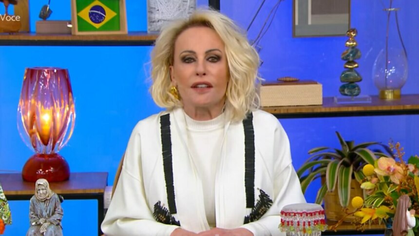 Ana Maria Braga emocionada ao falar de Preta Gil no Mais Você