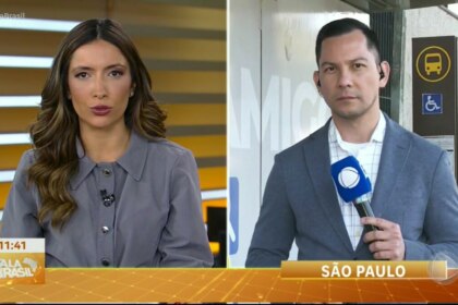 Paloma Poeta divide tela com Leandro Melo novo repórter do Fala Brasil