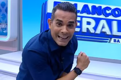 Marcus Pimenta em trecho do Balanço Geral BA