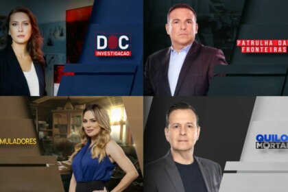 DOC Investigação, Patrulha das Fronteiras, Acumuladores e Quilos Mortais em montagem na nova programação da RECORD