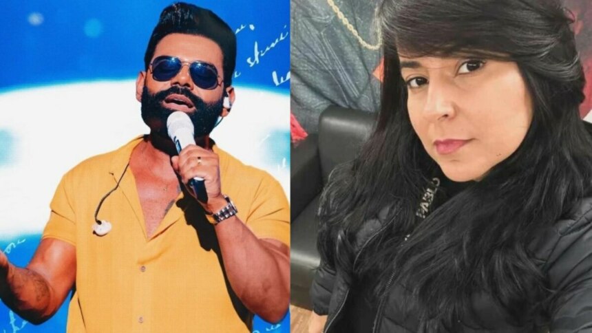 Pablo do Arrocha e Day Nataly em uma montagem