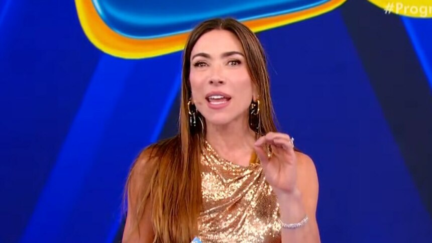 Patricia Abravanel em trecho do primeiro sorteio da Tele Sena de Independência