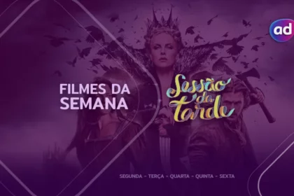 Poster do filme Branca de Neve e o Caçador na arte dos filmes da semana 11 a 15 de agosto na Sessão da Tarde da TV Globo