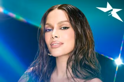 Anitta na arte de divulgação do Sextou no Estrela da Casa