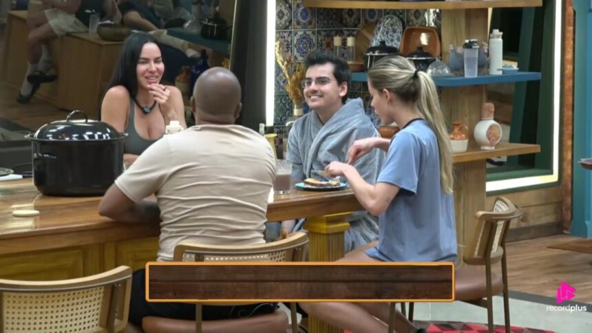 Peões na cozinha se preparam para gravar jogo da discórdia Ferra Peão em A Fazenda 17