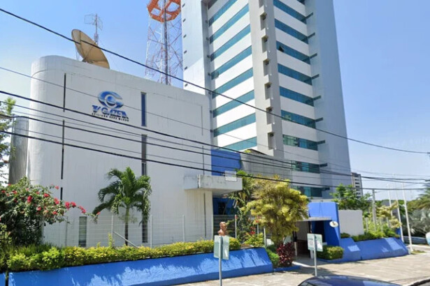 Fachada da sede da TV Gazeta, antiga afiliada da TV Globo