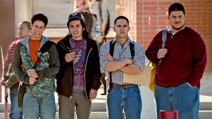 Trecho do filme Os Inventores com os quatro protagonistas