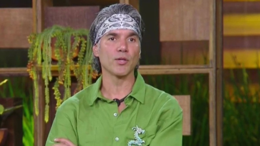 Fernando Sampaio em trecho da noite de eliminação em A Fazenda