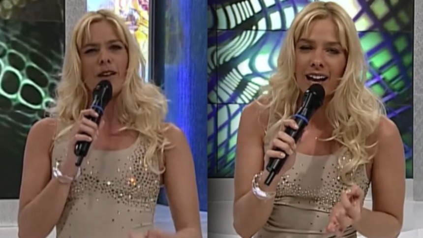 Galisteu, com aparência bem mais jovem, estreia do É de Show na RECORD