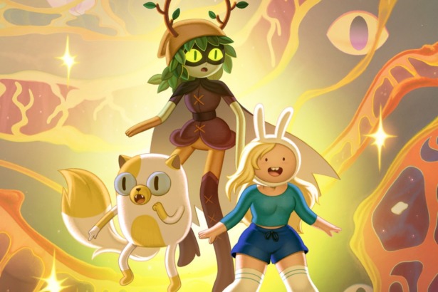 Poster da segunda temporada da série animada HORA DE AVENTURA COM FIONNA & CAKE