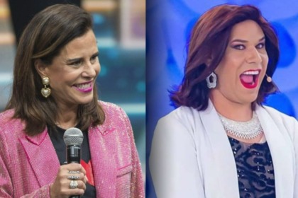 Narcisa Tamborindeguy e Tiago Barnabé em uma montagem