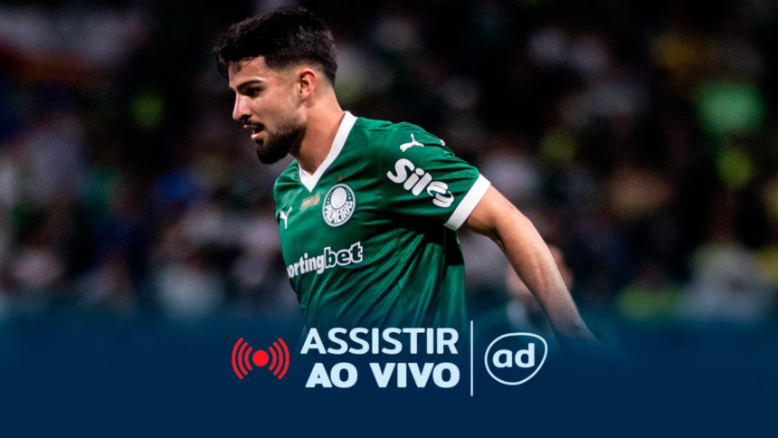 Jogador Flaco Lopez na arte onde assistir ao jogo Palmeiras x LDU pela Libertadores