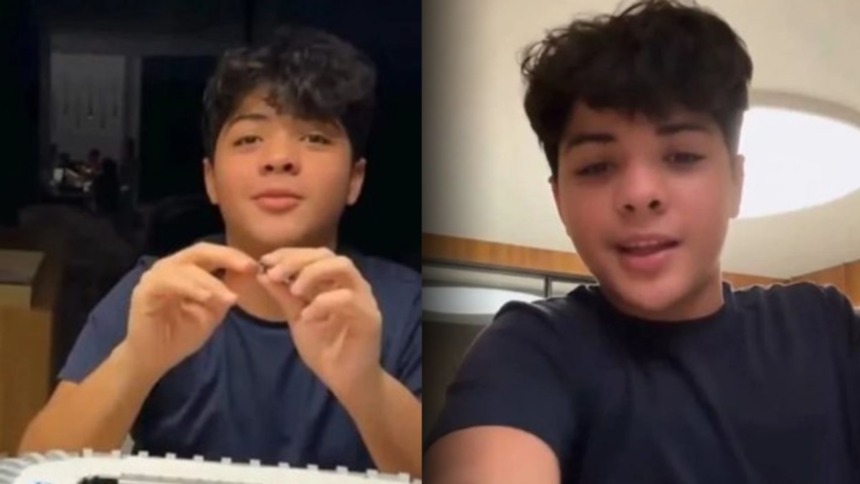 Yhudy, filho de safadão e Mileide, nas redes sociais após cirurgia
