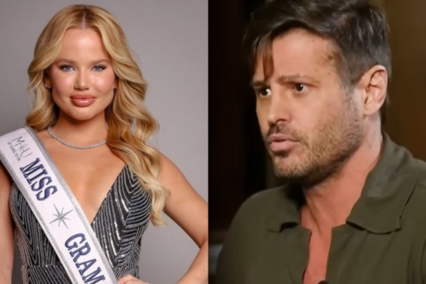Marcela Tomaszewski e Dado Dolabella em uma montagem