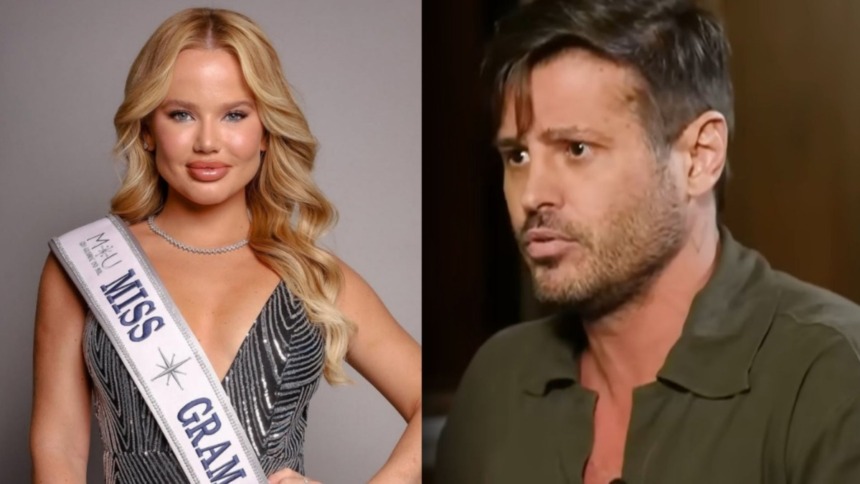 Marcela Tomaszewski e Dado Dolabella em uma montagem