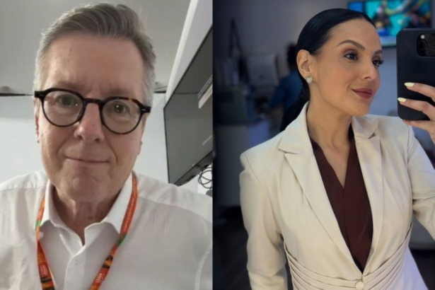 Márcio Gomes e Márcia Dantas em uma montagem
