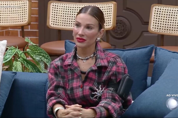Maria em trecho da noite de eliminação em A Fazenda