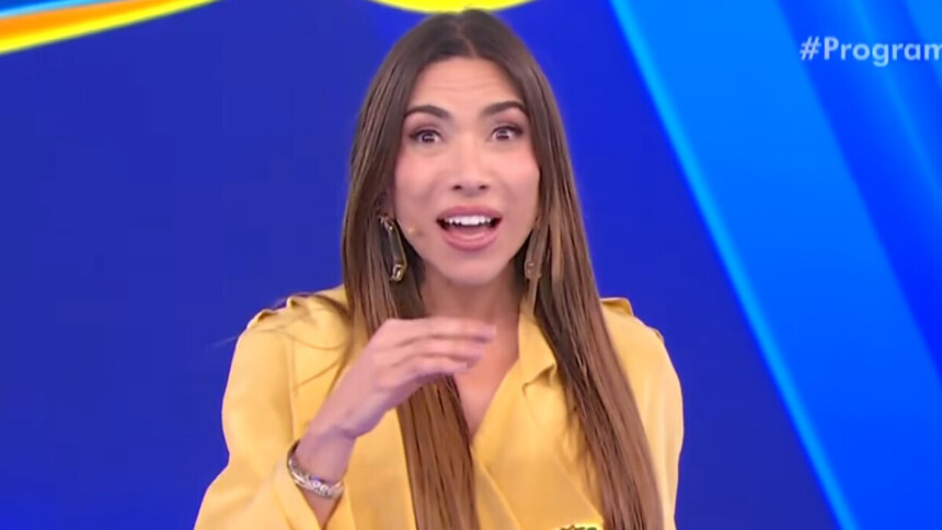 Patricia Abravanel em trecho do 1º sorteio da Tele Sena de Natal