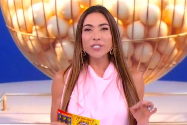 Patricia Abravanel em trecho do sorteio da Tele Sena