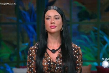 Rayane em trecho da Noite de Eliminação em A Fazenda