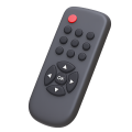 Controle remoto em 3D representando a TV Paga