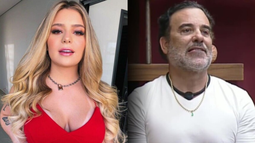 Viih Tube e Fabiano em A Fazenda em uma montagem