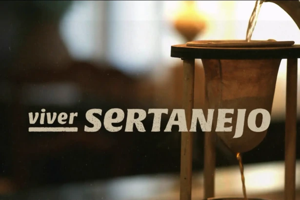 Loog do programa Viver Sertanejo na Globo