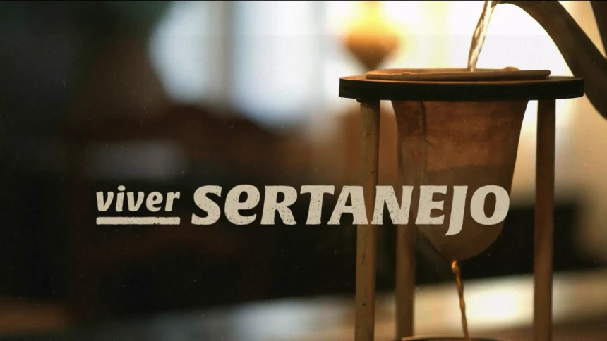 Loog do programa Viver Sertanejo na Globo