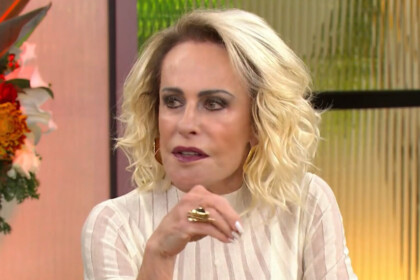 Ana Maria Braga falando sobre o câncer de pele durante o café da manhã no mais você