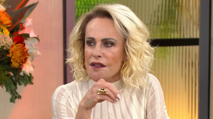Ana Maria Braga falando sobre o câncer de pele durante o café da manhã no mais você