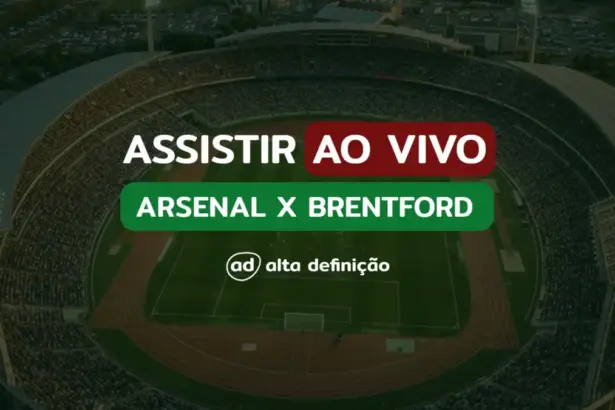 Arte de onde assistir ao jogo ao vivo com um estádio de futebol visto de cima