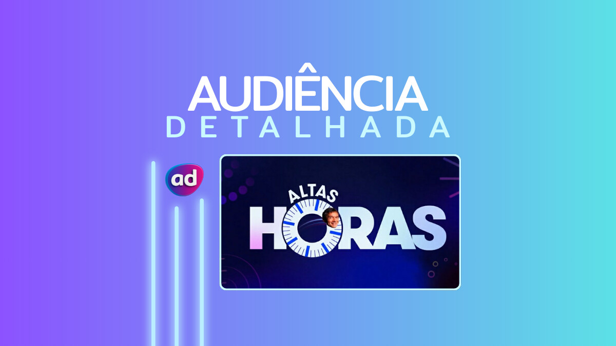 Audiência detalhada do Altas Horas (2025)