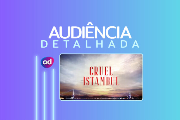 Logo da novela turca Cruel Istambul na arte de audiência detalhada