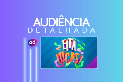 Logo do Eita Lucas na arte de audiência detalhada