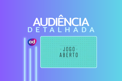 Logo do Jogo Aberto na arte de audiência detalhada