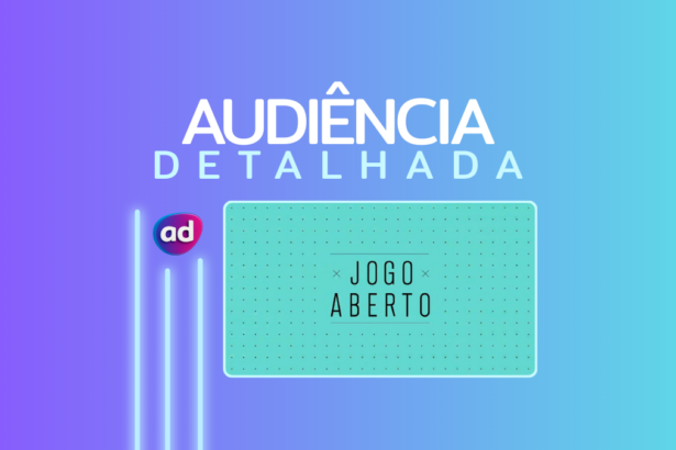 Logo do Jogo Aberto na arte de audiência detalhada