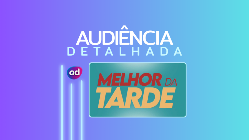 Logo do programa Melhor da Tarde na audiência detalhada