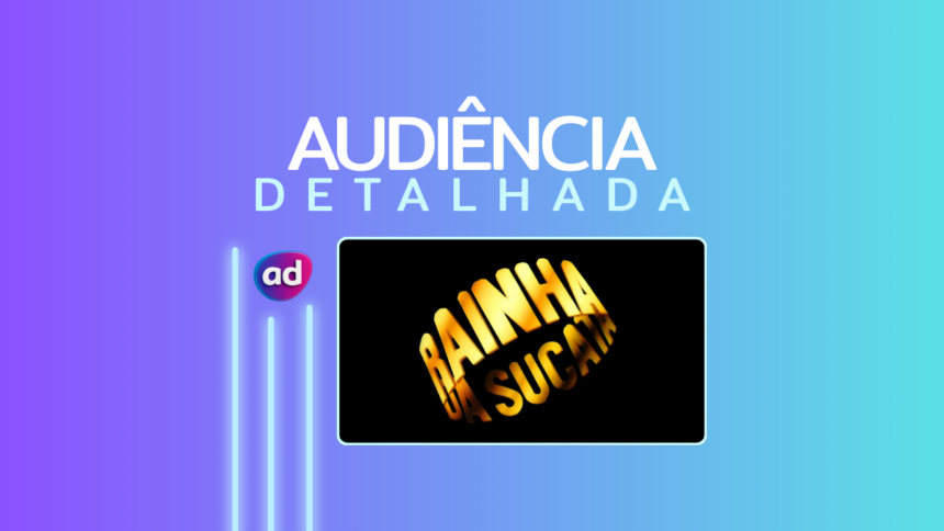 Logo de A Rainha da Sucata na arte de audiência detalhada