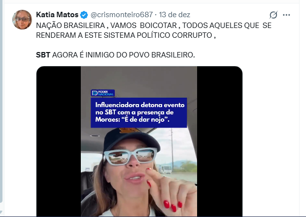 Ataque de bolsonaristas contra o SBT