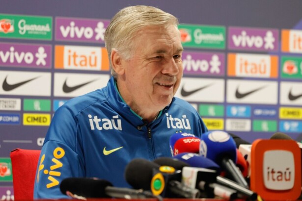 Carlo Ancelotti, técnico da Seleção Brasileira, em trecho de entrevista coletiva