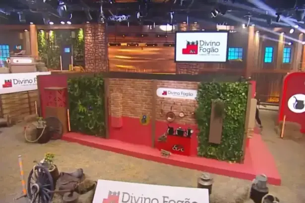 Campo de Provas de A Fazenda 17 com patrocínio do Divino Fogão