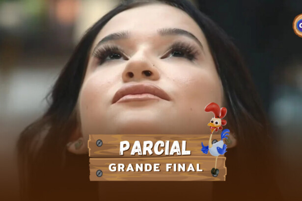 Duda maquiada e pronta para a grande Final de A Fazenda 17