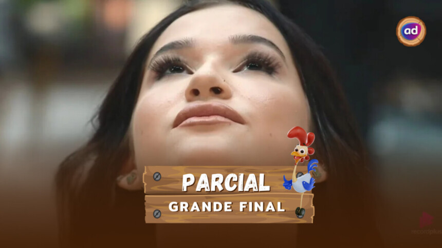 Duda maquiada e pronta para a grande Final de A Fazenda 17