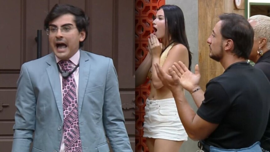 Dudu voltando da Roça e deixou Duda e Mesquita de boca aberta