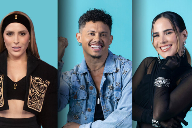Manu Bahtidão, Silvero Pereira e Wanessa na arte da enquete da Dança Dos Famosos 2025