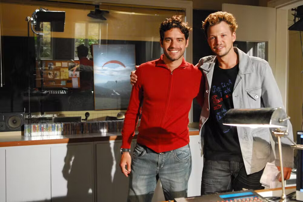 Guilherme Winter e Guilherme Berenguer em 'Paraíso'