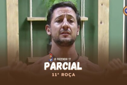 Mesquita na arte de parcial da 11ª Roça em A Fazenda